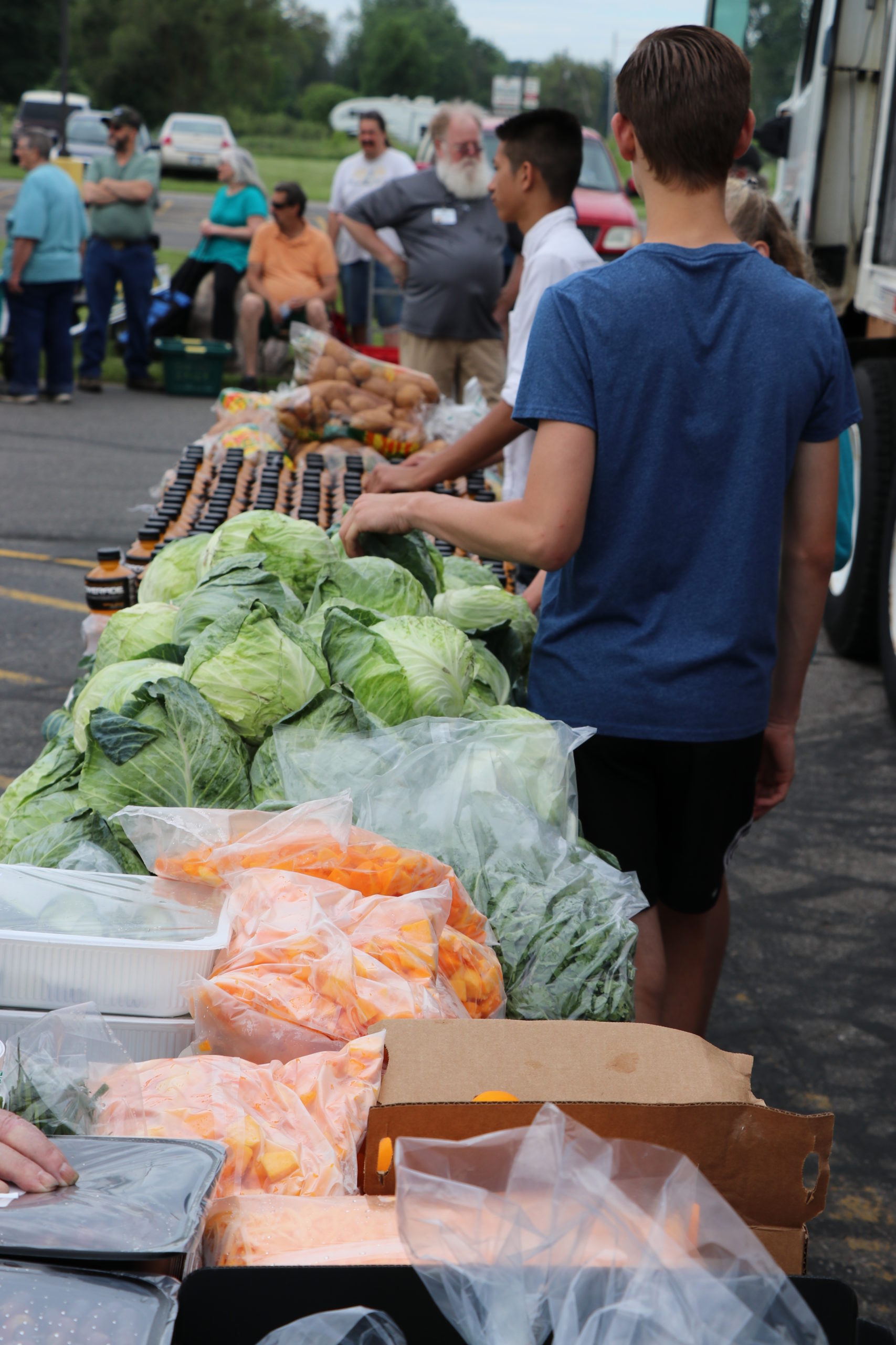 Mobile Food Pantry TrueNorth Community Services