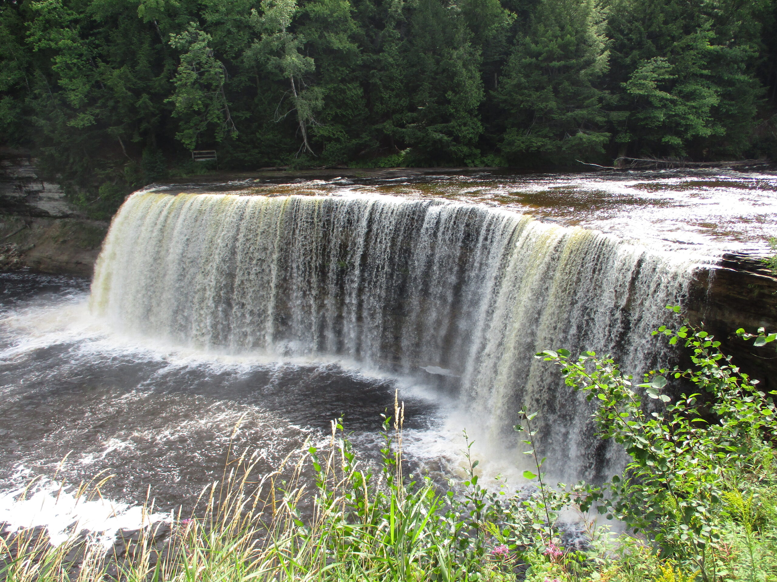 Parks in Focus, TrueMentors student photo of the Tahquamenon Falls waterfall