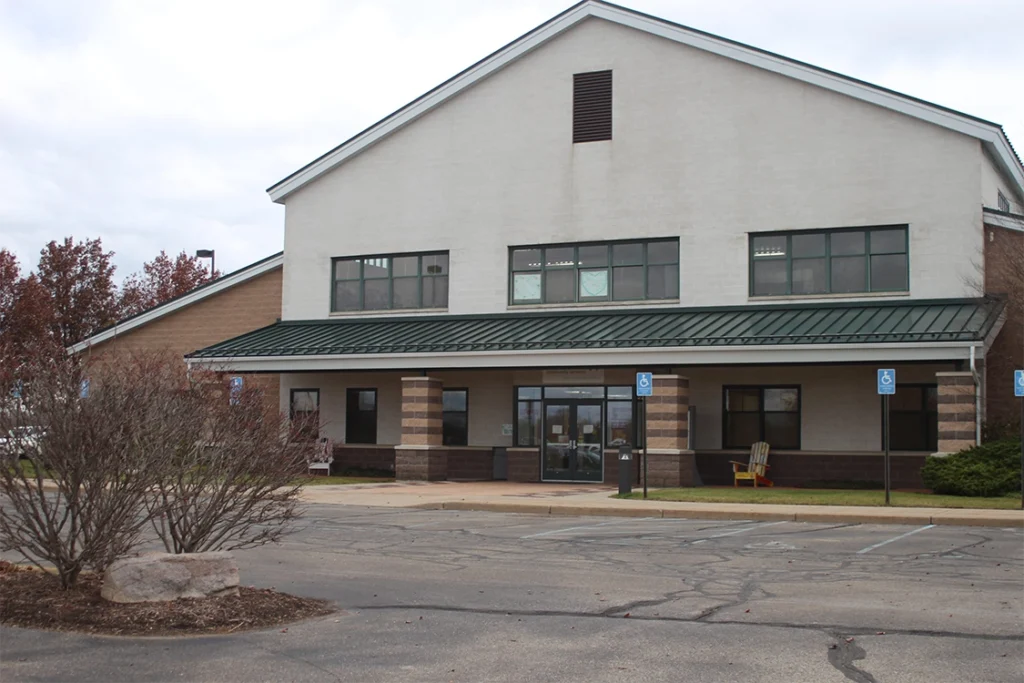 A photo of the TrueNorth Community Services building in Fremont Michigan